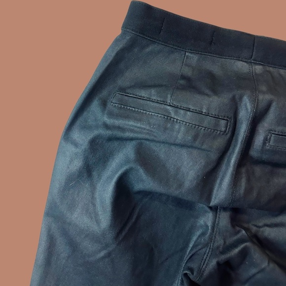 NWT Blank NYC Black Coated Denim Pull-On Zipper Detail Legging Size 25 - Picture 14 of 16